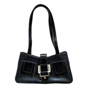 Vintage Guess Y2K Shoulder Baguette Bag Faux Leather